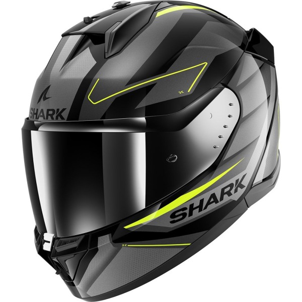 Shark Helmets Shark D-SKWAL 2 Daven Mat KAY - Gun / Yellow